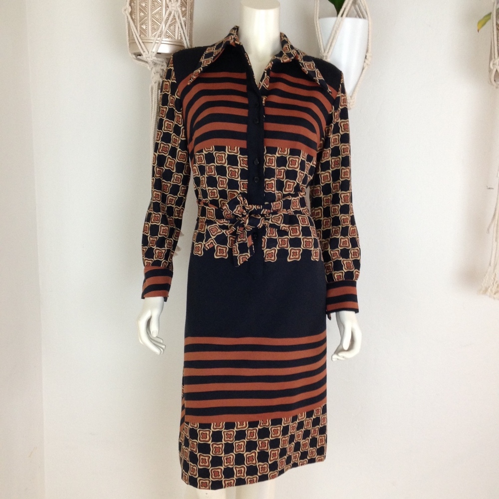 SOLD // Vintage Lanvin Shirt Dress